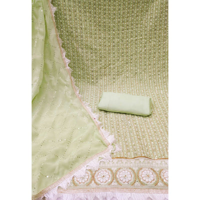 green-sequence-embroidered-georgette-dress-material-1
