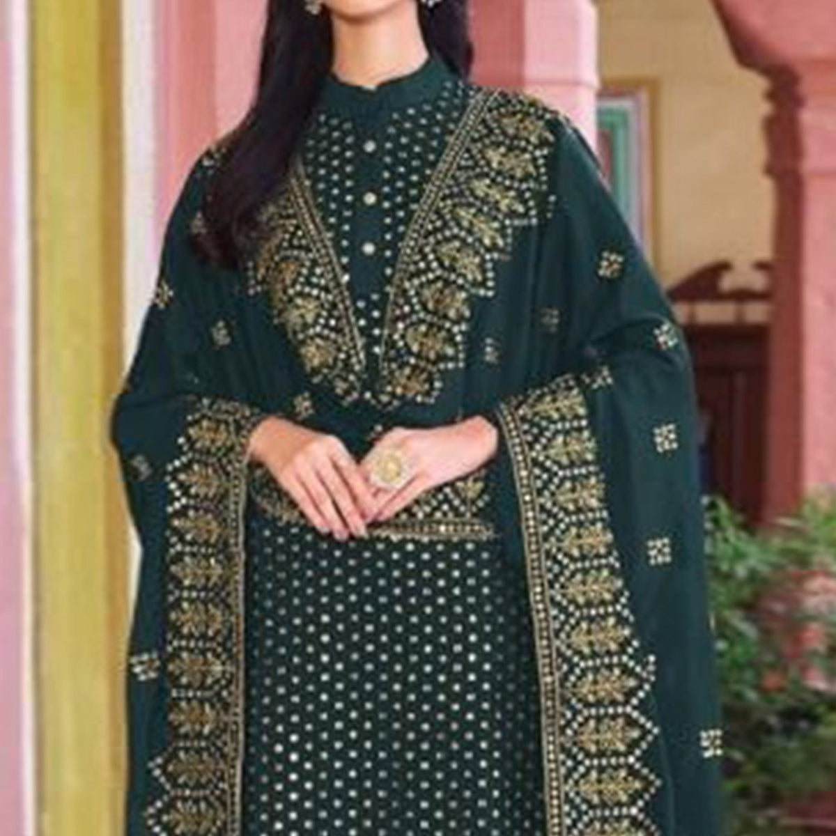 green-embroidered-georgette-salwar-suit
