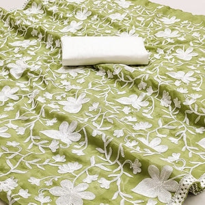 green-floral-embroidered-organza-saree-1