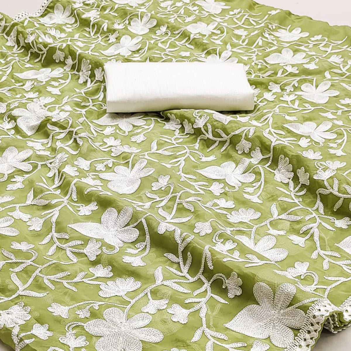 green-floral-embroidered-organza-saree-1