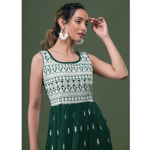 green-sequins-embroidered-georgette-semi-stitched-naira-cut-palazzo-suit