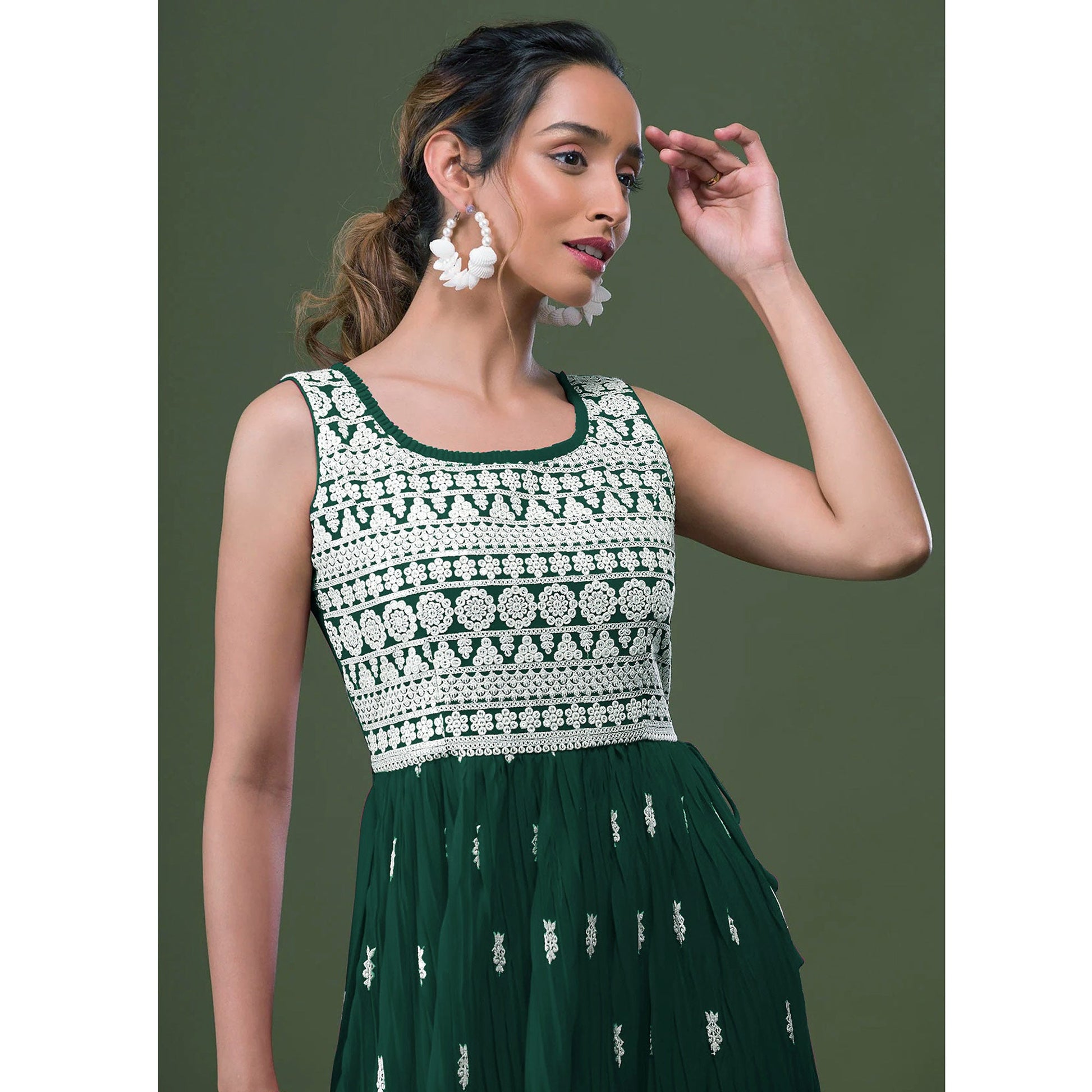 green-sequins-embroidered-georgette-semi-stitched-naira-cut-palazzo-suit