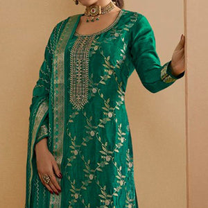 green-woven-and-embroidered-dola-silk-palazzo-suit