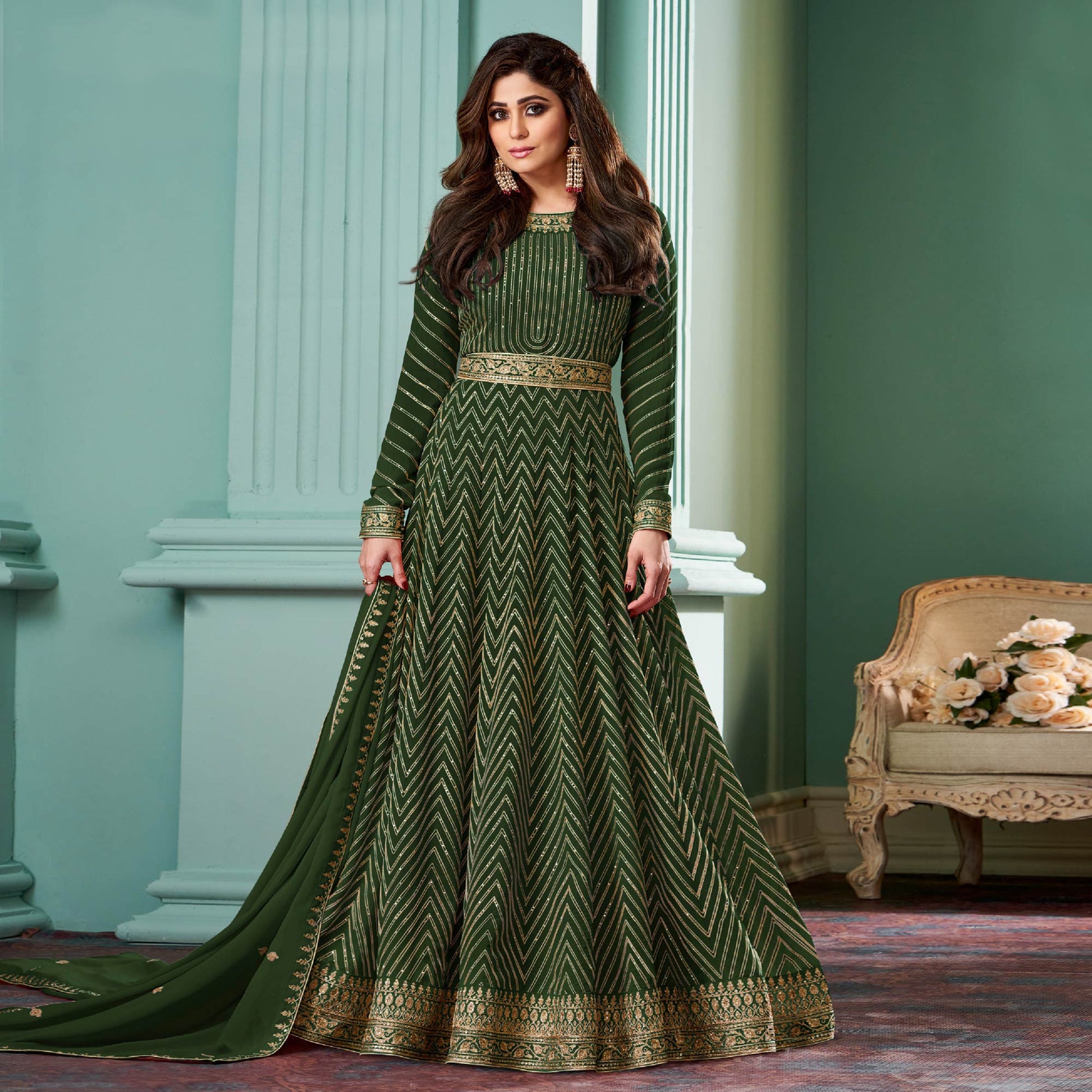 green-sequence-embroidered-georgette-gown