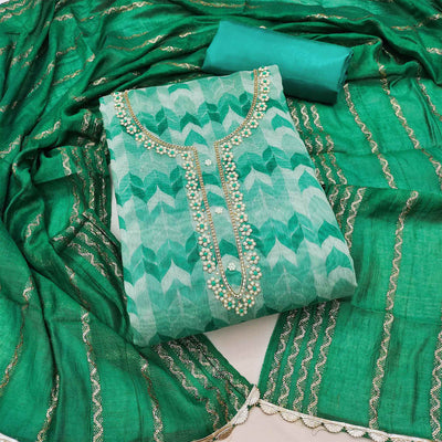 green-printed-with-handwork-modal-dress-material-1