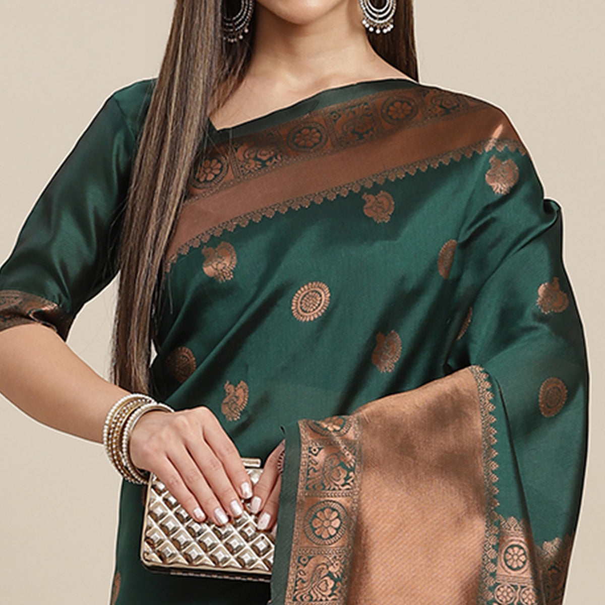 nn-green-woven-banarasi-silk-saree