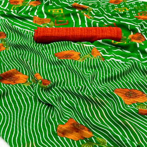 16-green-floral-digital-printed-georgette-saree