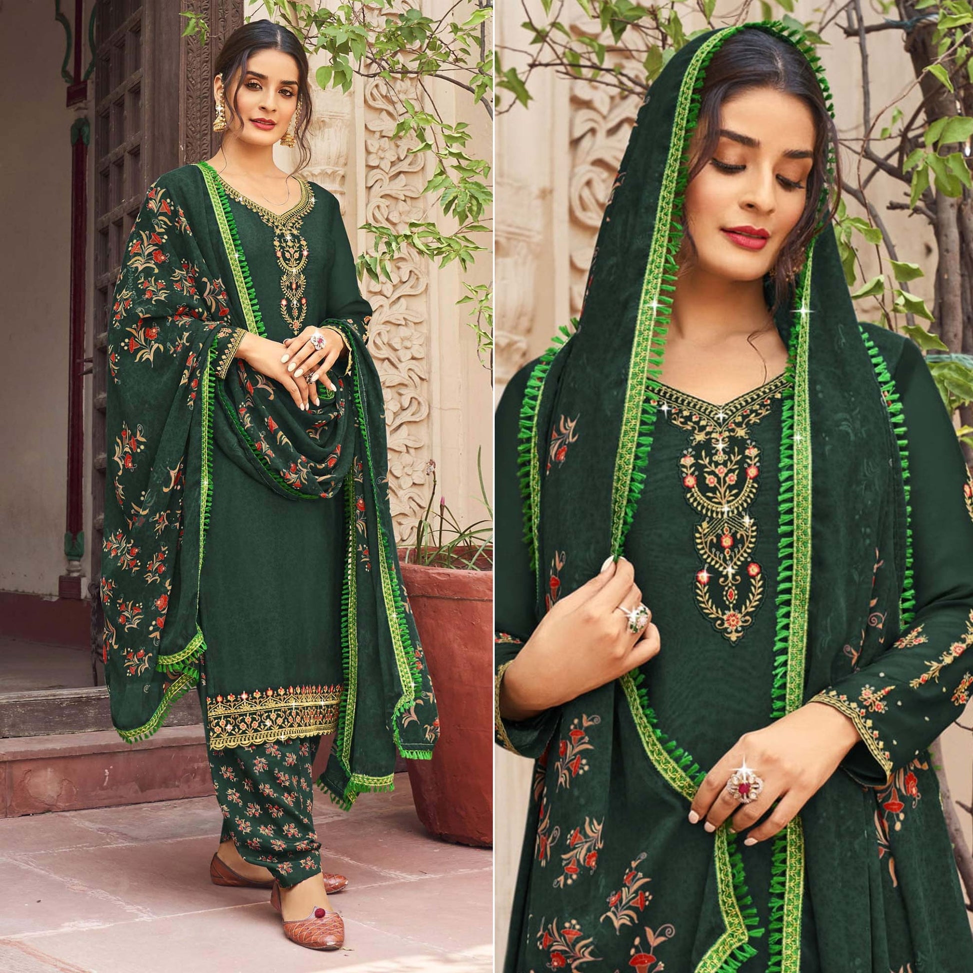 green-floral-embroidered-crepe-patiala-suit