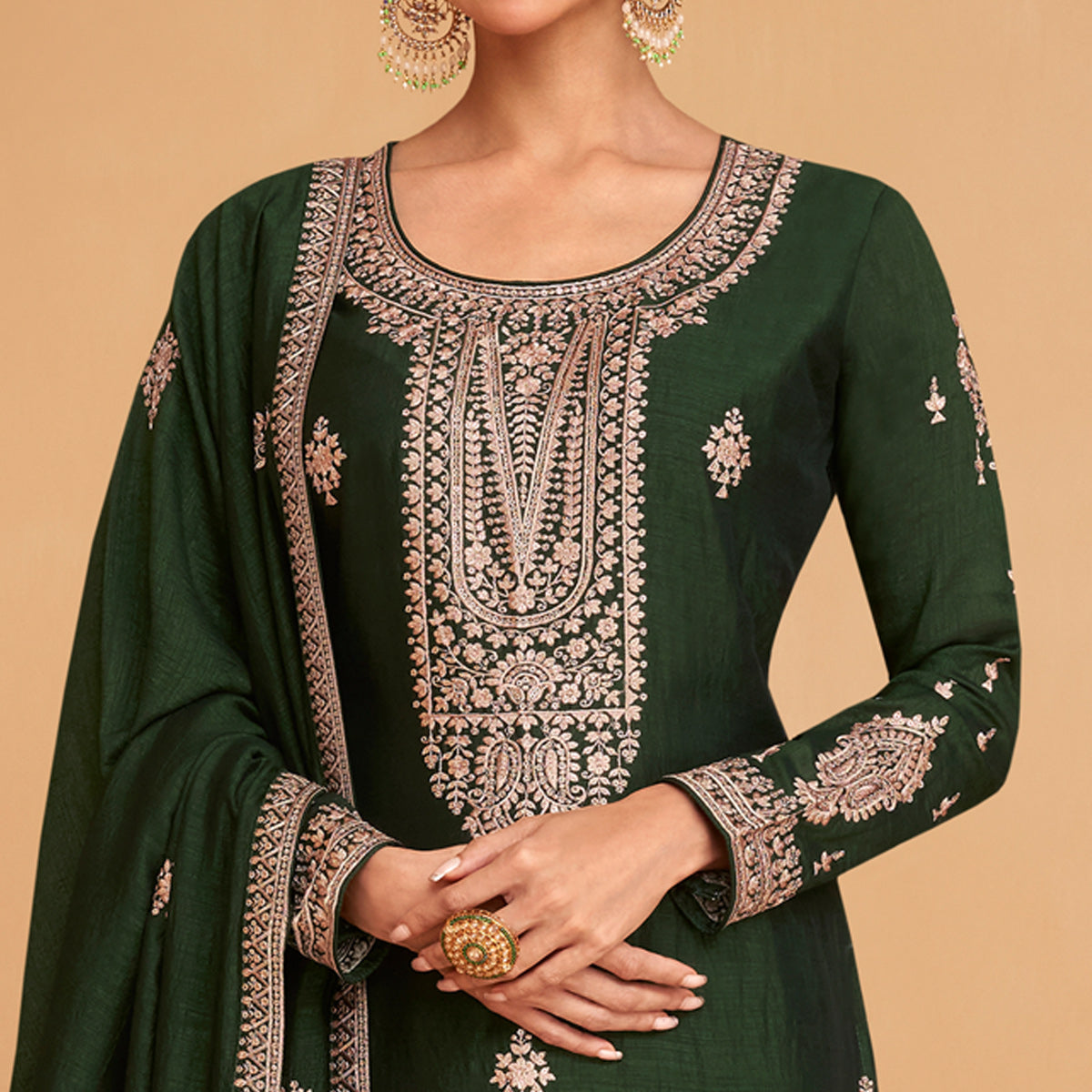 green-embroidered-art-silk-palazzo-suit