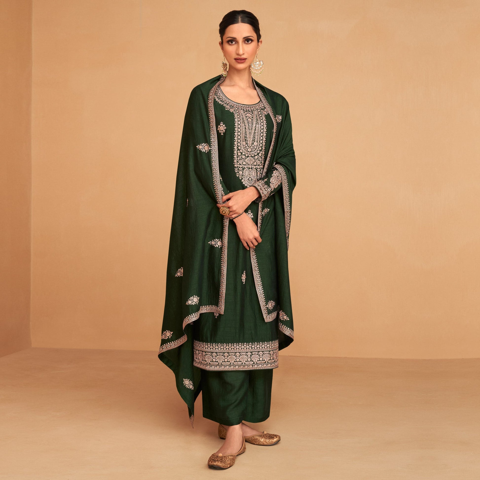 green-embroidered-art-silk-palazzo-suit
