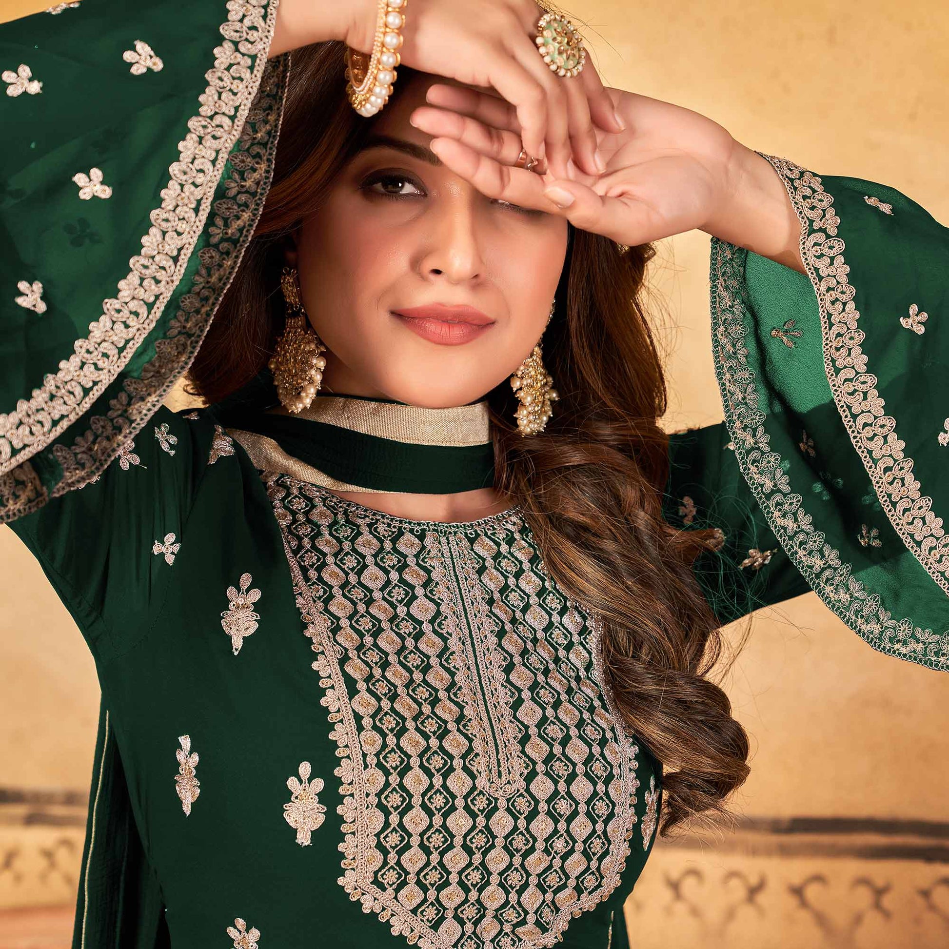 green-floral-embroidered-georgette-palazzo-suit
