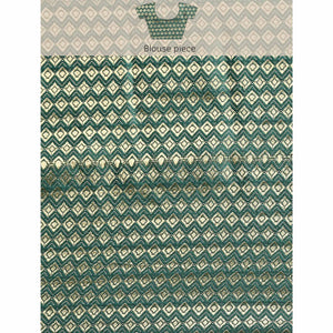 green-foil-printed-with-fancy-border-chiffon-saree