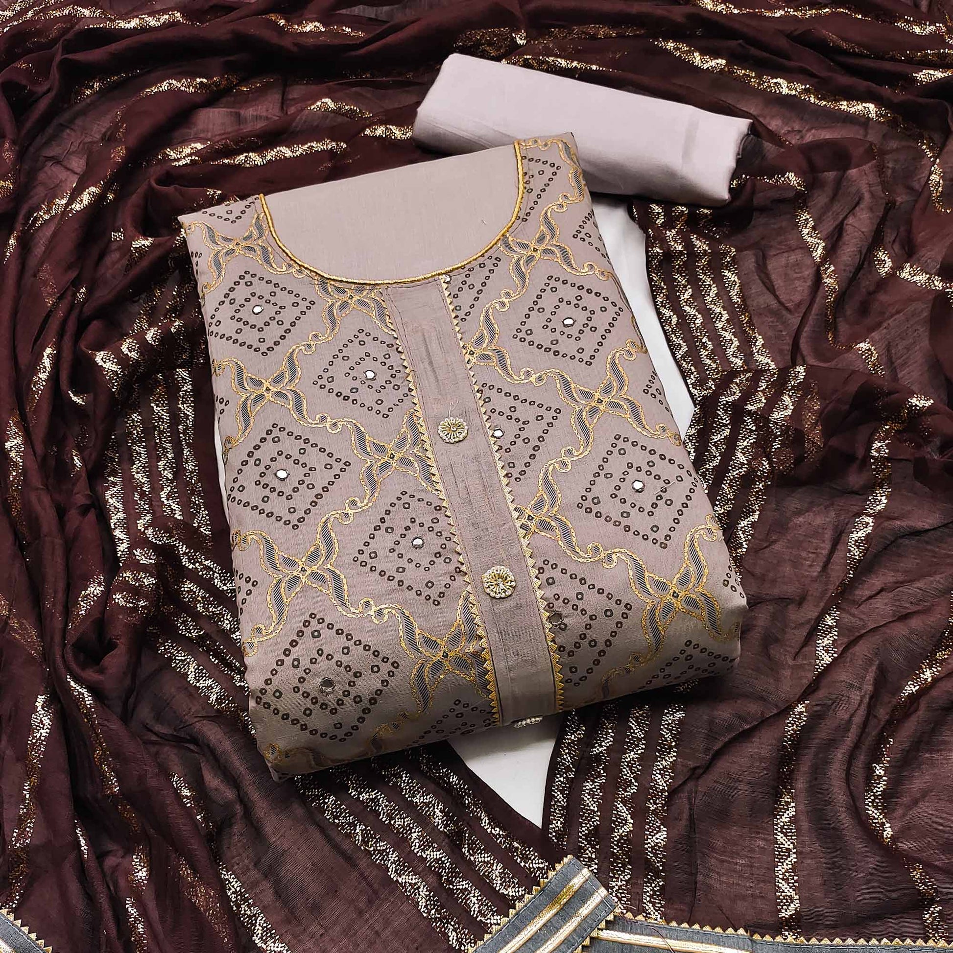 grey-embroidered-chanderi-dress-material-3