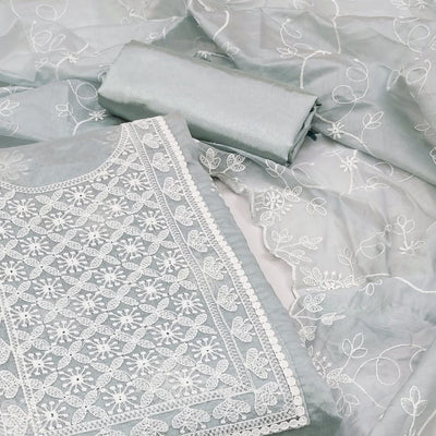 grey-floral-embroidered-chanderi-dress-material-5