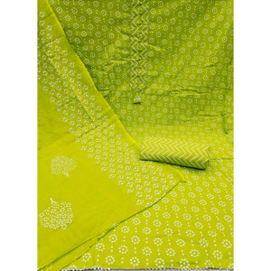 green-bandhani-printed-pure-cotton-dress-material-1