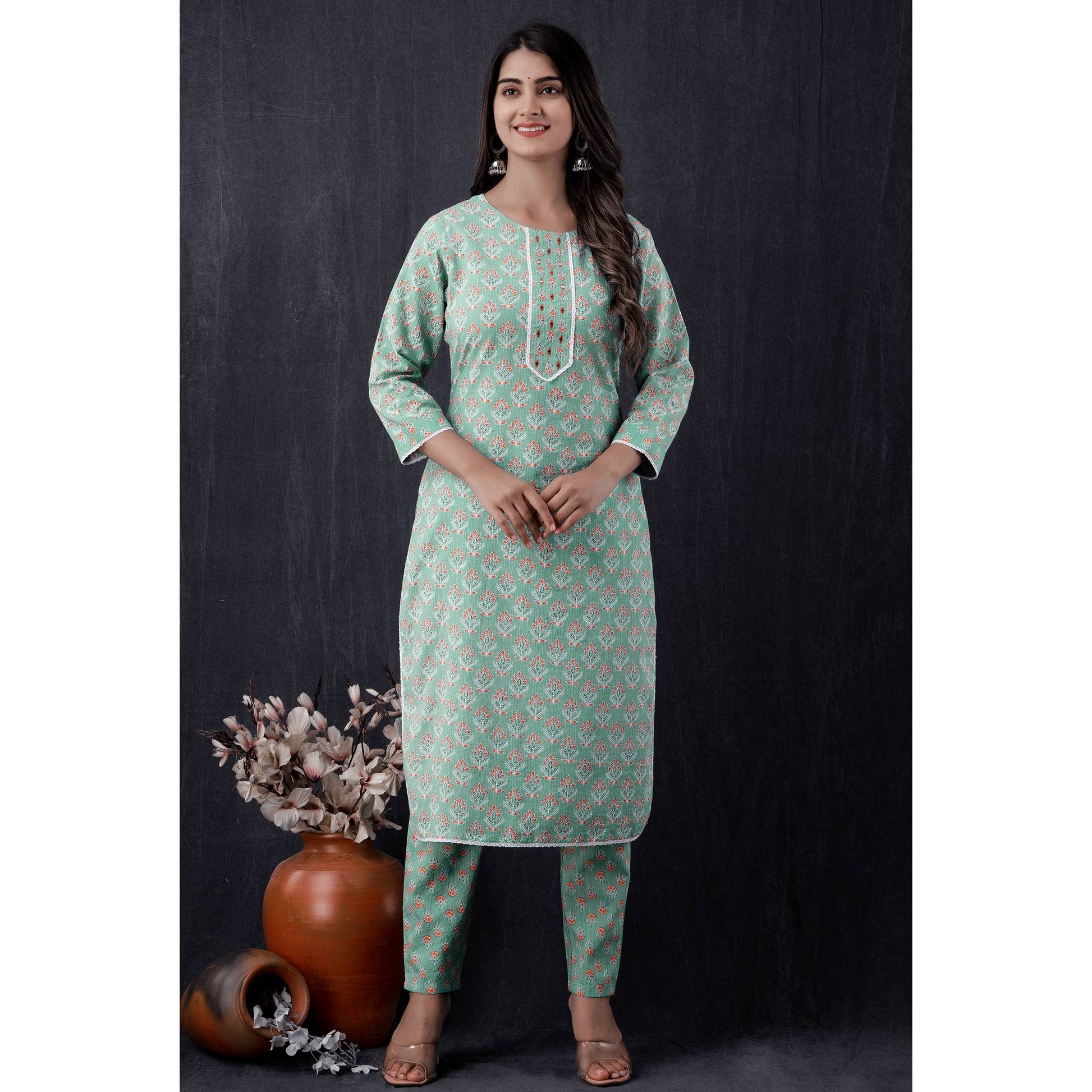 green-jaipuri-printed-pure-cotton-suit