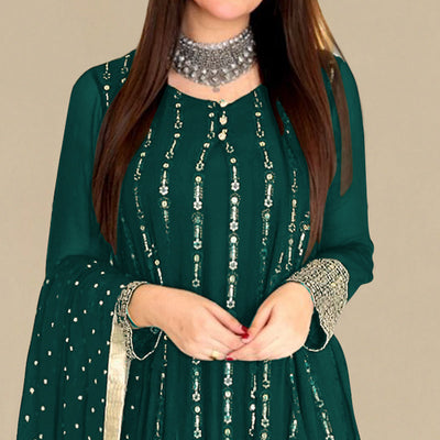 green-sequins-embroidered-georgette-pakistani-suit-2