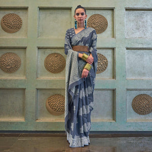 grey-lucknowi-sequins-embroidered-art-silk-saree-1