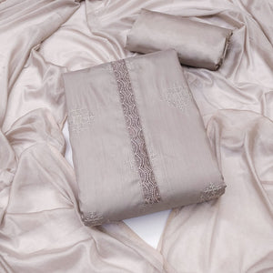 grey-embroidered-raw-silk-dress-material