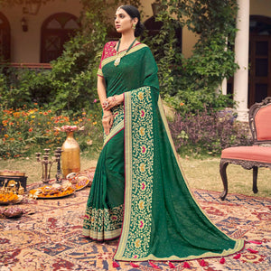 green-embroidered-with-stone-work-vichitra-silk-saree