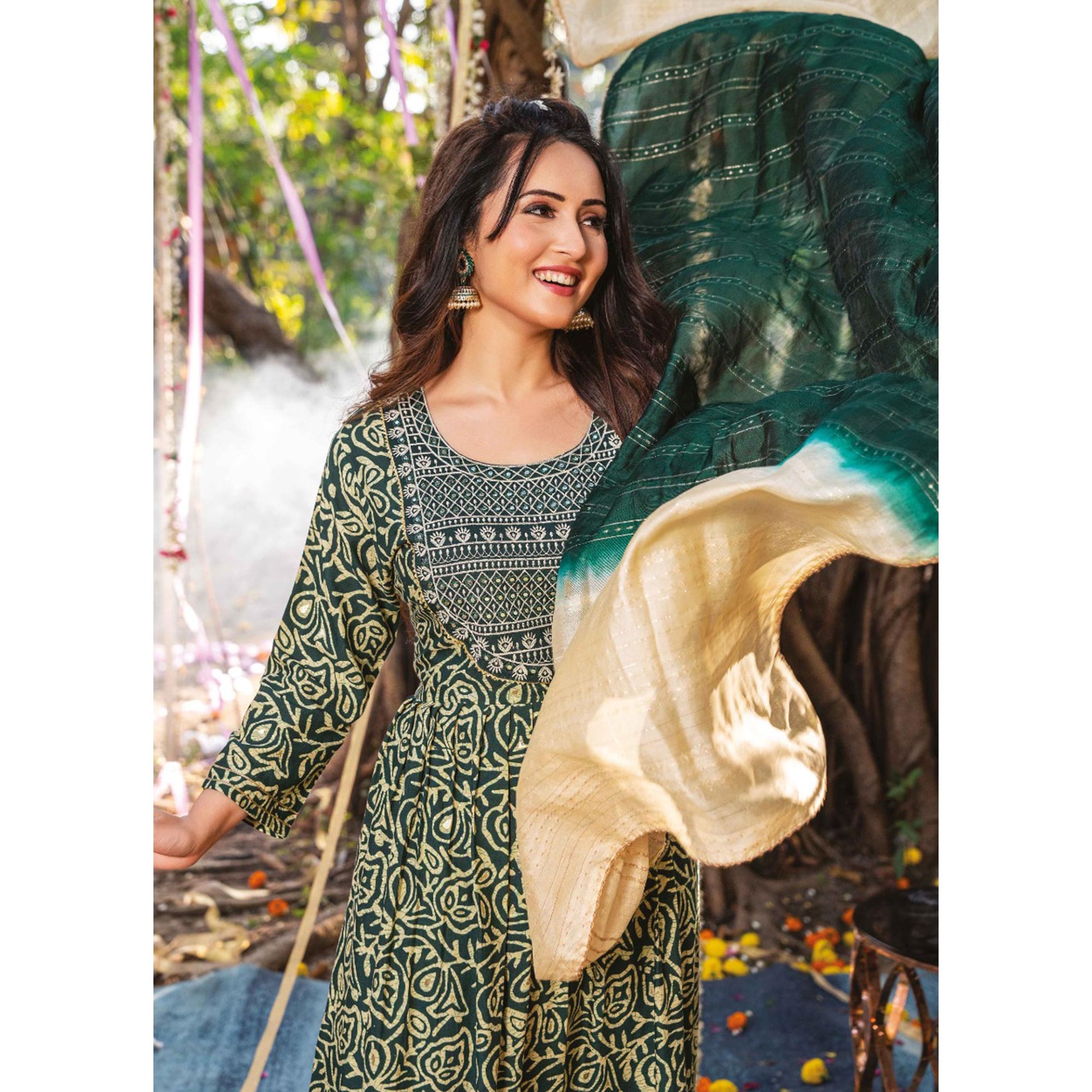 green-printed-rayon-naira-cut-suit