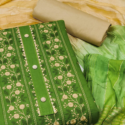 green-floral-embroidered-poly-cotton-dress-material