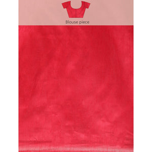 Maroon Swarovski With Embroidery Work Viscose Chiffon Saree