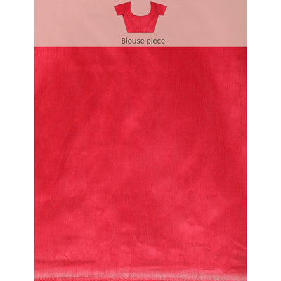 Maroon Swarovski With Embroidery Work Viscose Chiffon Saree