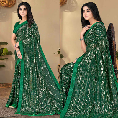 green-sequence-embroidered-georgette-saree-2