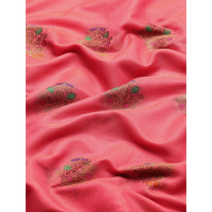 Gajari Woven Cotton Silk Saree