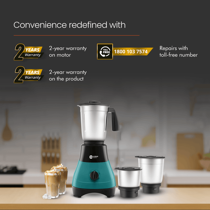 Fine Blend 3 Jar Mixer Grinder