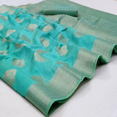 Firoji Festive Wear Woven Art Silk Saree