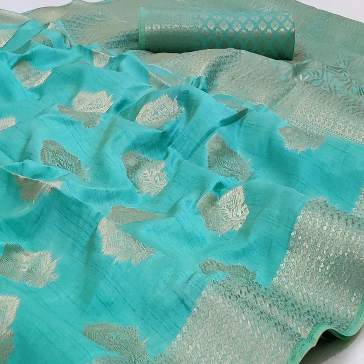 Firoji Festive Wear Woven Art Silk Saree