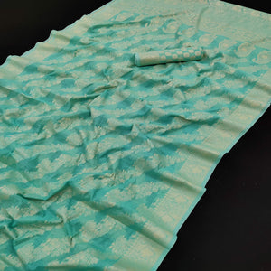 Firoji Festive Wear Woven Cotton Saree