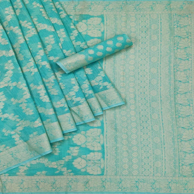 Firoji Festive Wear Woven Cotton Saree