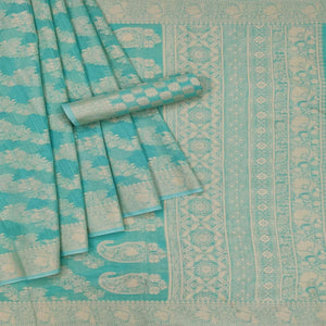 Firoji Festive Wear Woven Cotton Saree