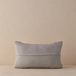 Vintage Lumbar Pillow No. 333, 12" x 20"