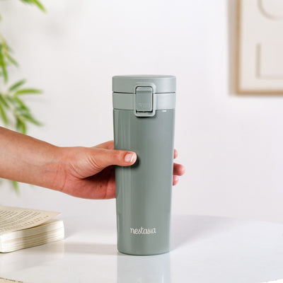 Thermox Portable Vacuum Water Bottle For Hot And Cold Juniper Green 500ml