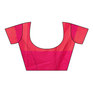 Flaunt Blue Festive Wear Woven Art Silk Saree