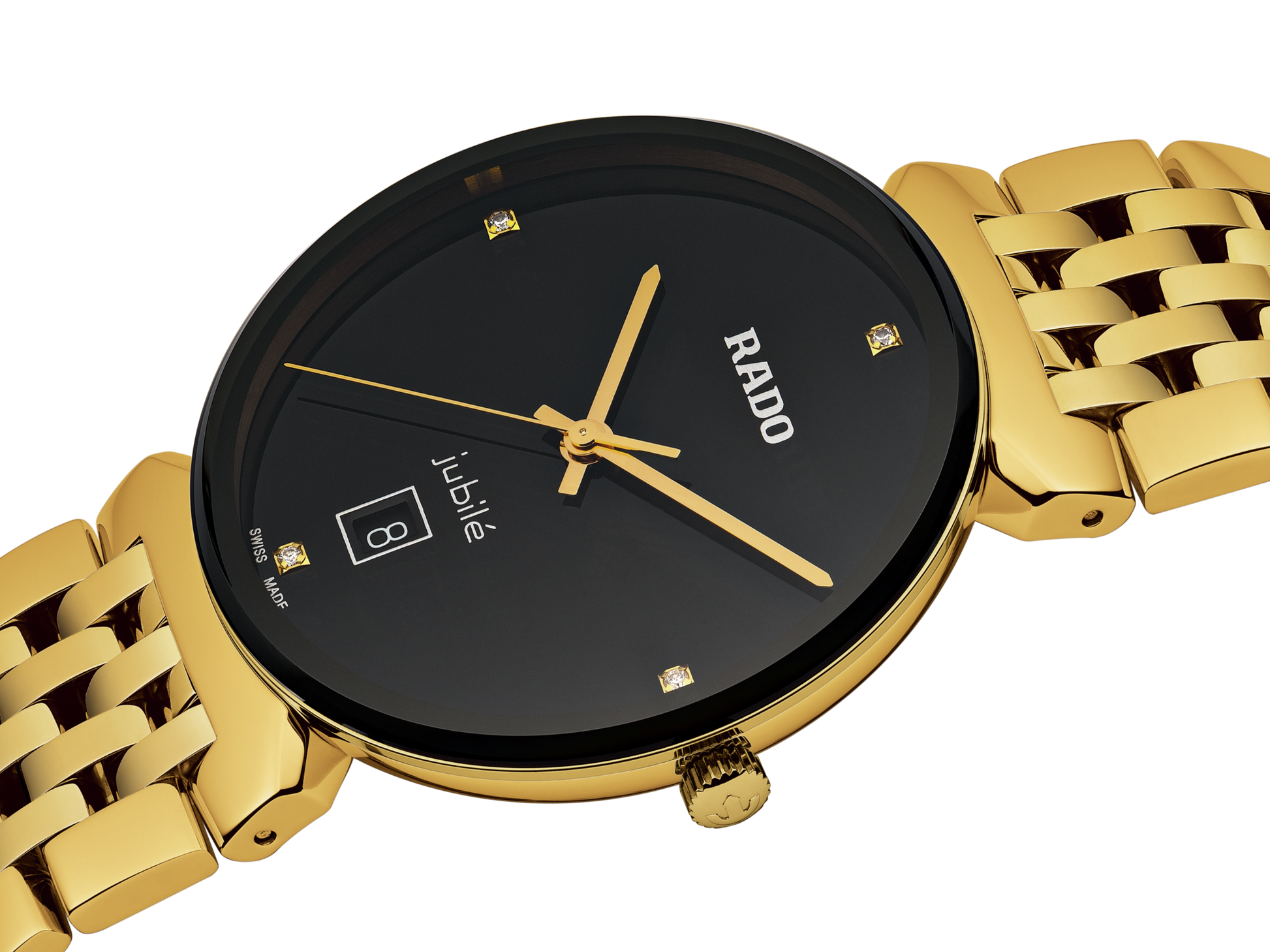 Rado Florence Black Dial Unisex 38mm