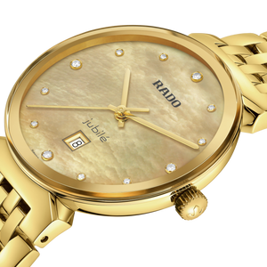 Rado Florence Diamonds Golden & Yellow Dial Women 30MM