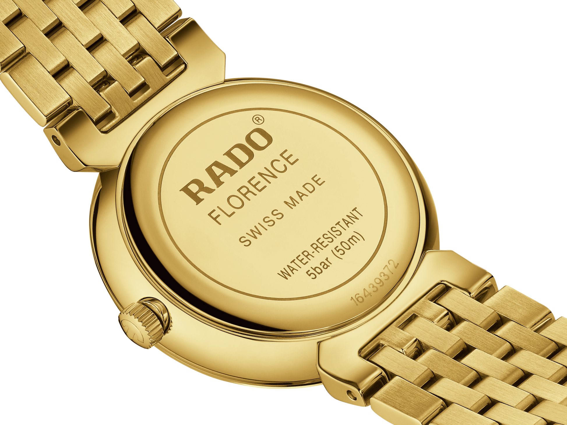 Rado Florence Diamonds Golden & Yellow Dial Women 30MM