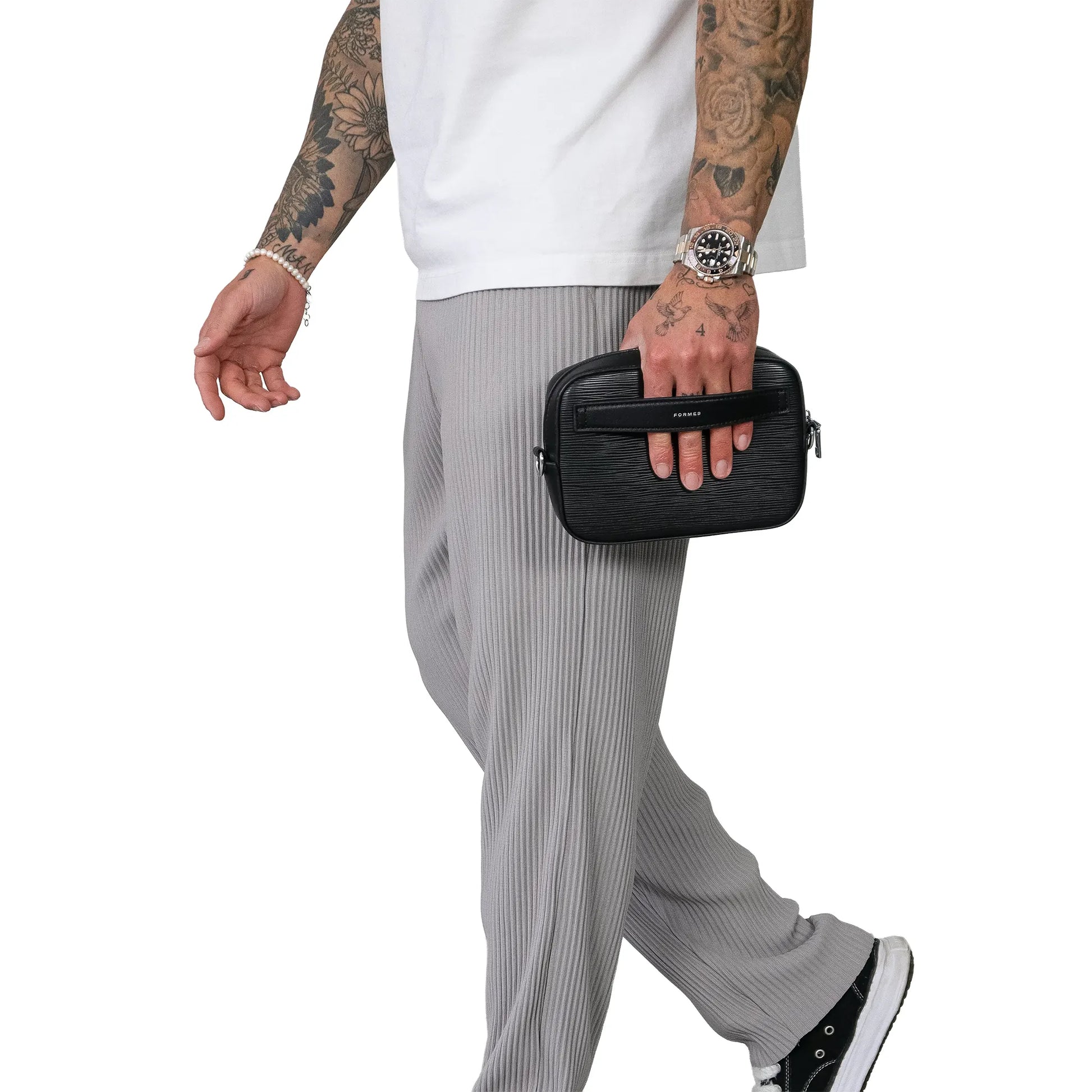 Formes Adapt Ripple Nero Mini Crossbody Bag