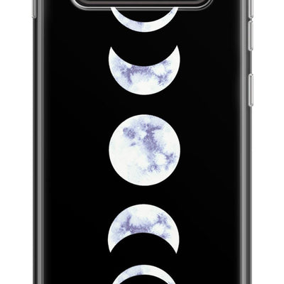 It's Just a Phase | Marble Moon Samsung Case