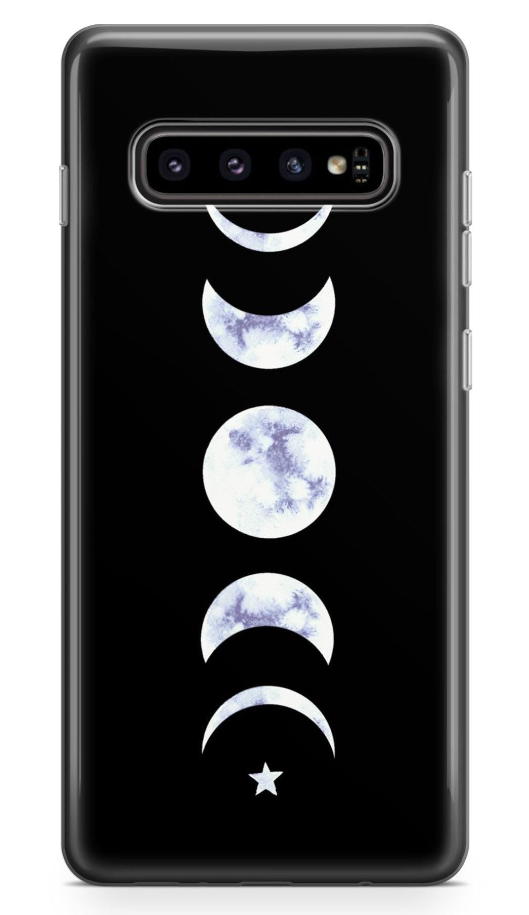 It's Just a Phase | Marble Moon Samsung Case