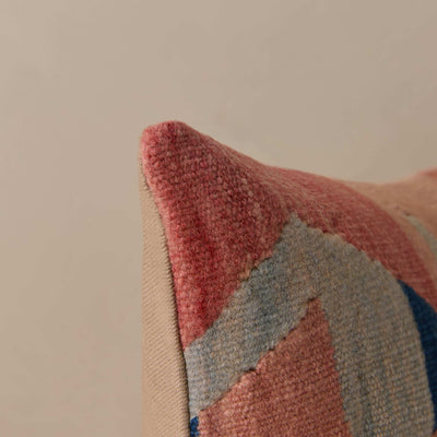 Vintage Lumbar Pillow No. 328, 12" x 20"