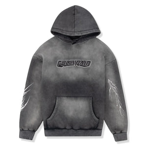Fully Paid Acid Wash Grey Hoodie