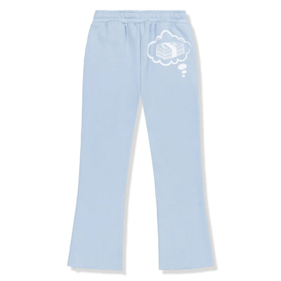 Fully Paid Dreams Sky Blue White Joggers