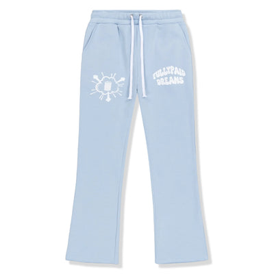 Fully Paid Dreams Sky Blue White Joggers