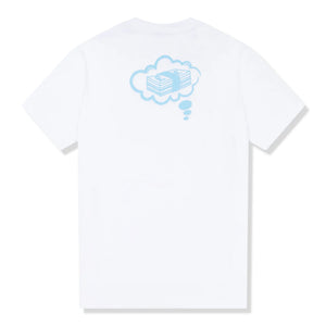 Fully Paid Dreams White Sky Blue Oversized T Shirt